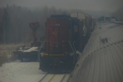 Freight Train passing