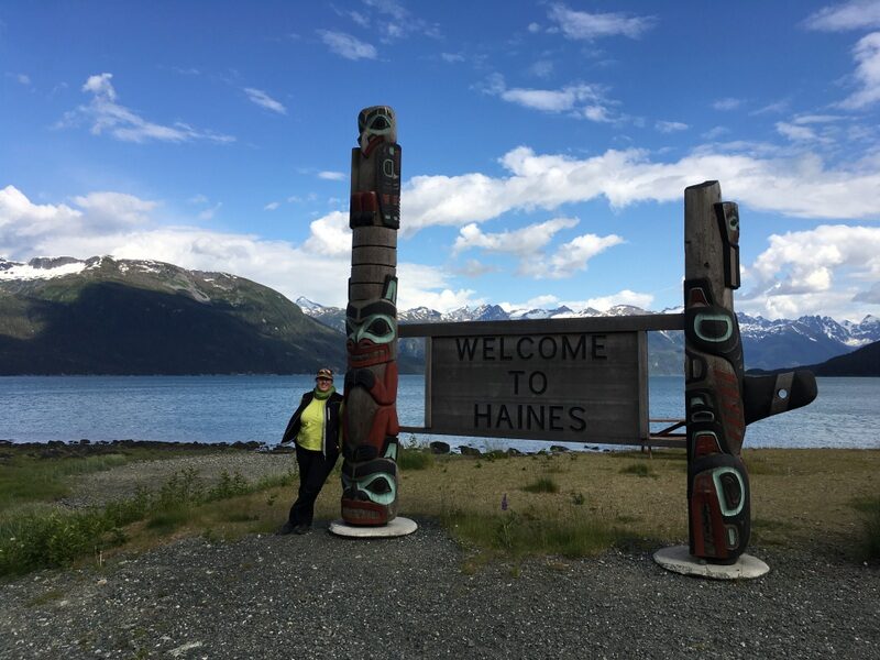 Haines Alaska Schild